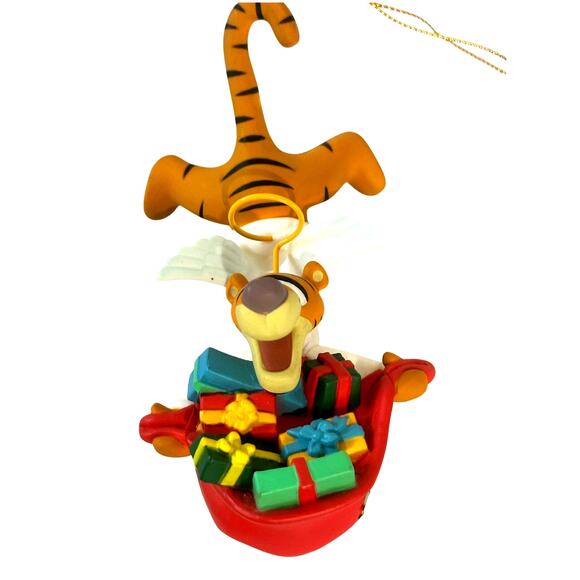 Disney Christmas Magic #207 Grolier 1980 'Tigger' Collectible Christmas Ornament - Picture 1 of 7